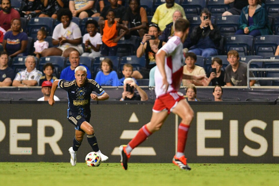 Cavan Sullivan (14) ble tidenes yngste debutant i MLS da Philadelphia Union vant 5-1 over New England Revolution Cavan Sullivan (14) ble tidenes yngste debutant i MLS da Philadelphia Union vant 5-1 over New England Revolution