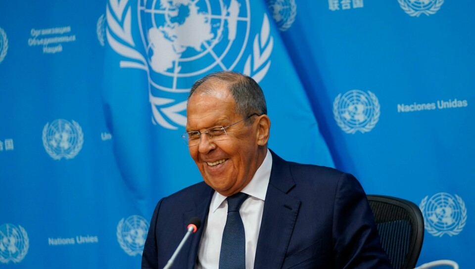 Sergej Lavrov møtte pressen i forbindelse med et møte i FNs sikkerhetsråd forrige uke. Der kom han med støtte til J.D. Vance og hans holdninger til Ukraina.