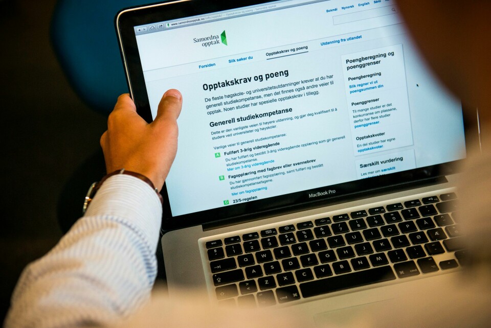 Tallene fra samordna opptak for semesterstart høsten 2024 er nå klare. Foto: Fredrik Varfjell / NTB