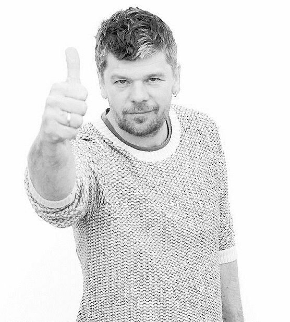 - Kunst for meg er et sted der jeg kan prøve og feile, sier Ståle Sørensen. FOTO: PRIVAT