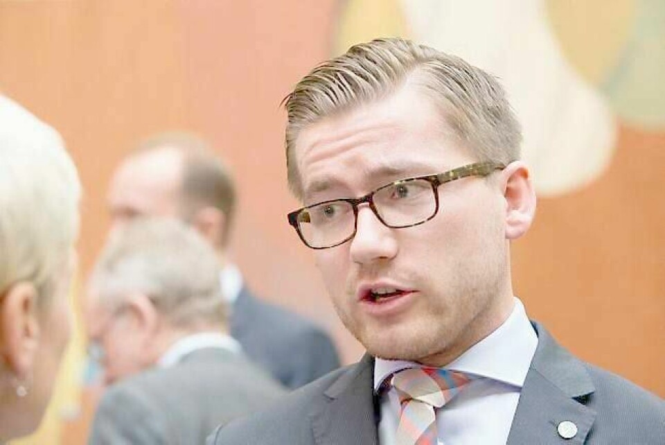Sveinung Rotevatn (V) ønsker å fjerne sexkjøpsloven og regulere sexmarkedet på en måte som tar større hensyn til dem som selger sex. FOTO: HÅKON MOSVOLD LARSEN/NTB SCANPIX