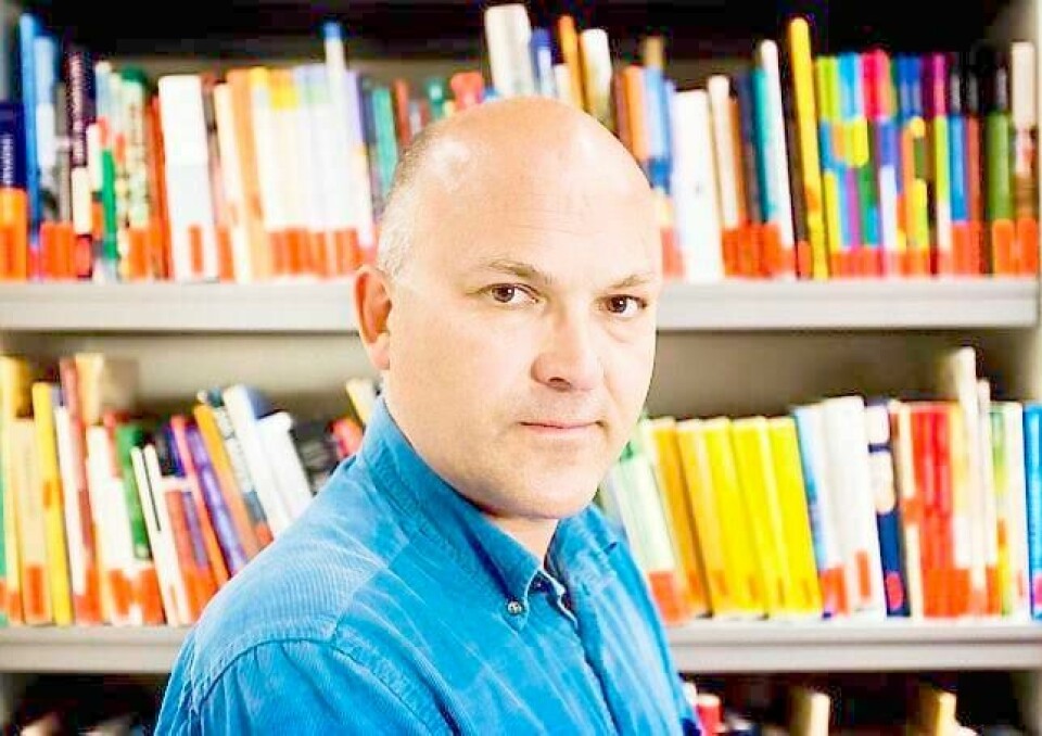 Kjell Lars Berge, professor i tekstvitenskap, er bekymret over at Norsk Ordbok ikke videreføres ved UiO. FOTO: ARNE OVE BERGO