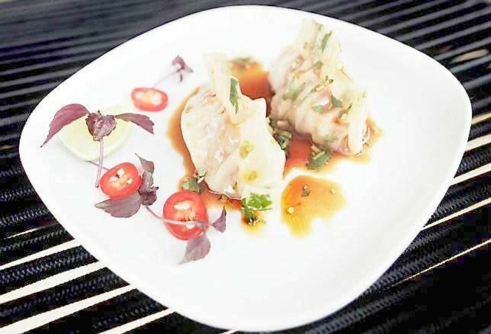 Noen ganger får man bare helt dilla på en godsak. Det er lett å bli hektet på gyoza, gjerne med soyasaus, koriander, chili og løk. FOTO: CARL MARTIN NORDBY