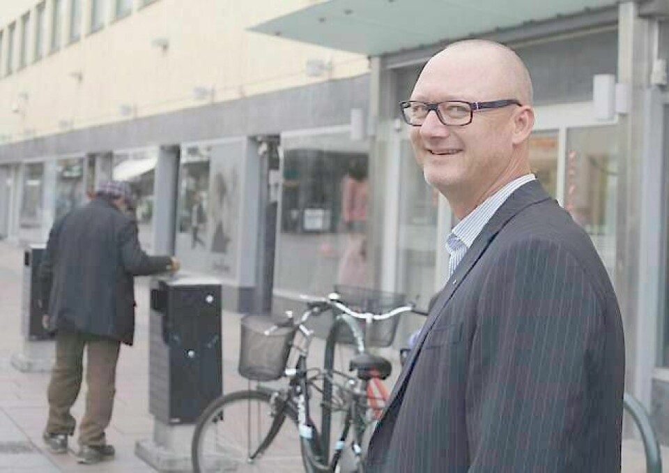 Hans Petter Tonum, daglig leder i Drammen Næringslivsforening, ønsker familiehus. FOTO: PERNILLE VESTENGEN