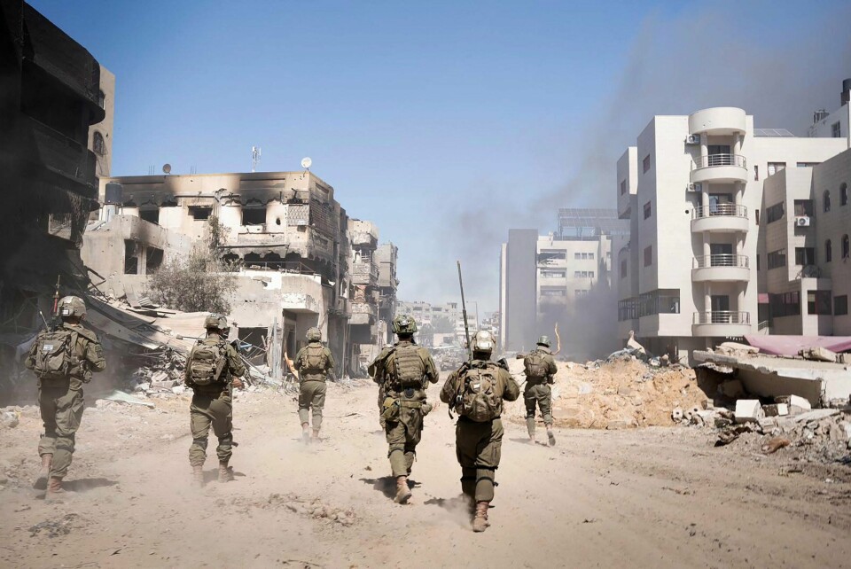 Illustrasjonsfoto Israelske soldater på Gaza