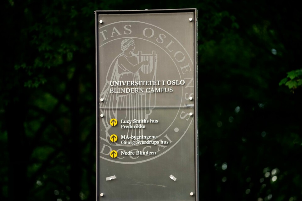 Blindern campus ved Universitetet i Oslo. Blindern campus ved Universitetet i Oslo.