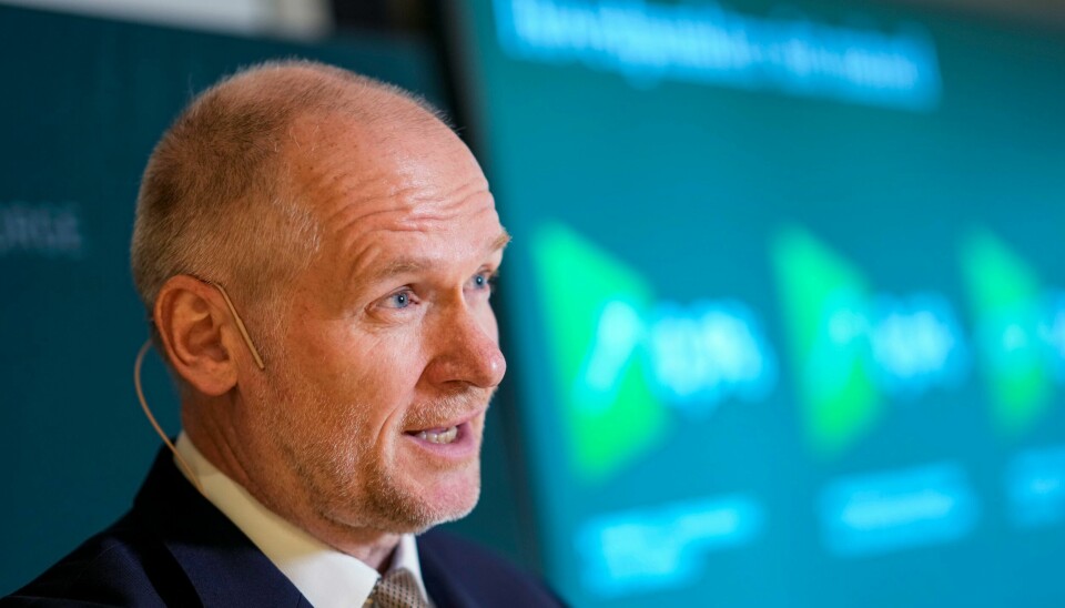 Administrerende direktør Henning Lauridsen i Eiendom Norge. Direktør i Eiendom Norge, Henning Lauridsen, forteller om en rekordsterk vekst i utleieboligprisene i årets andre kvartal. Foto: Cornelius Poppe / NTB