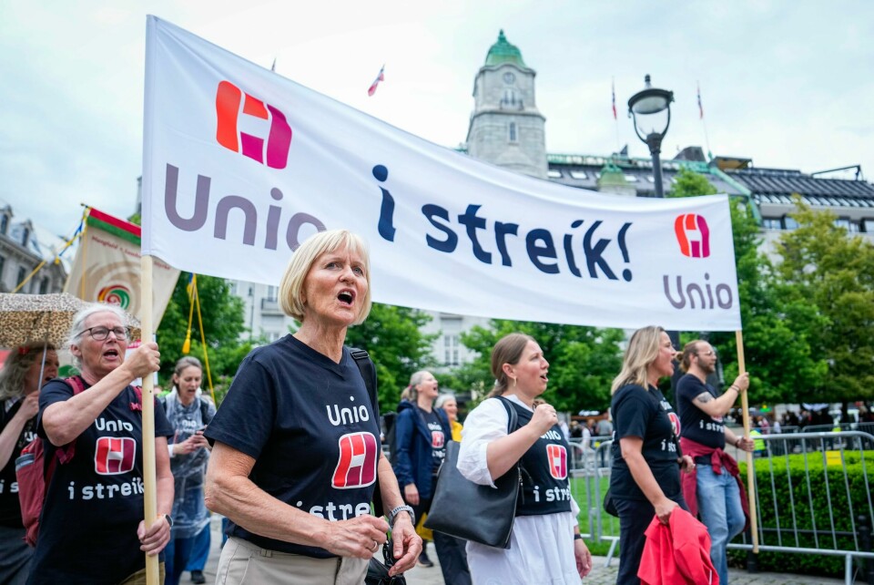 Forsommerens streik i staten ble intens og kortvarig. Først fem måneder etter at den ble stanset, kan Unio-leder Ragnhild Lied se fram til at Rikslønnsnemnda holder sin behandling. Unio-leder Ragnhild Lied stoler ikke på at konflikten i statsoppgjøret får en uhildet behandling med dagens Rikslønnsnemnd. Foto: Beate Oma Dahle / NTB