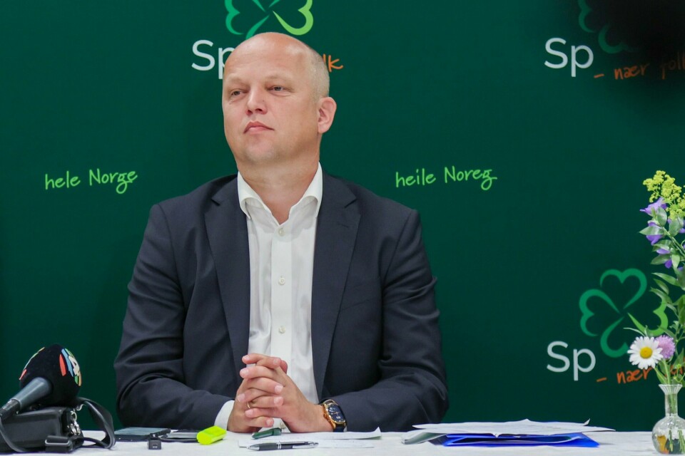 Partileder Trygve Slagsvold Vedum mener skattegrepet Tollefsen har benyttet seg av er uønsket Partileiar Trygve Slagsvold Vedum og Senterpartiet har mista nesten ti prosent av medlemmene dei siste åra. Foto: Jan Langhaug / NTB