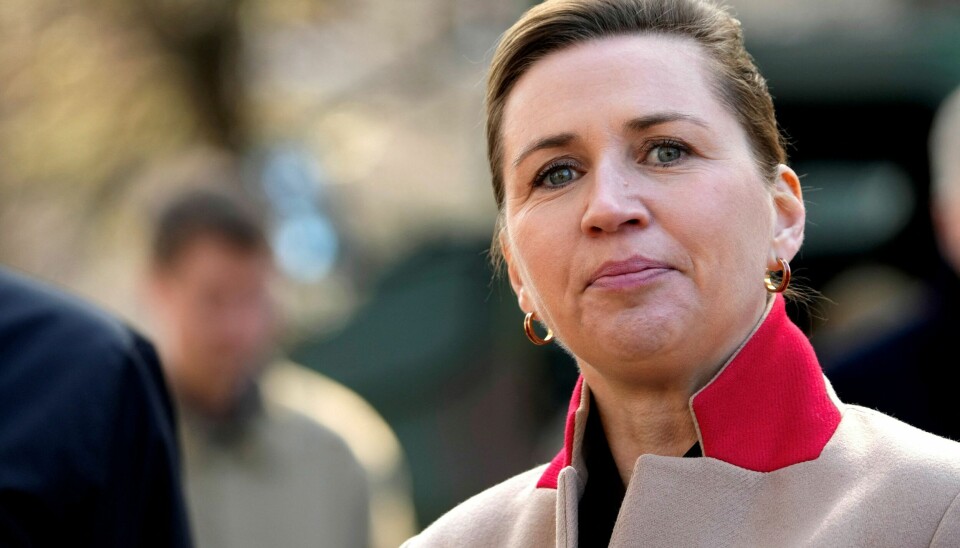 Danmarks statsminister Mette Frederiksen bekrefter at NATO har bedt Danmark om å sende soldater til Latvia. Danmarks statsminister Mette Frederiksen bekrefter at NATO har bedt Danmark om å sende soldater til Latvia.