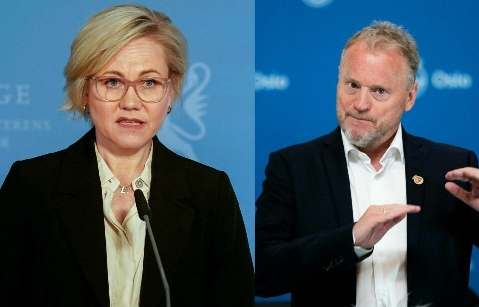 Ingvild Kjerkol og Raymond Johansen: Helseministeren varslet fredag at hun vil overkjøre Oslo i sykehussaken.