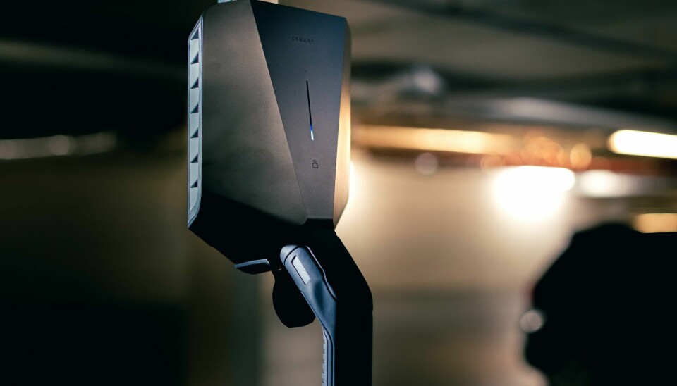 Robotlader fra Easee. Robotladeren til Easee på Forus