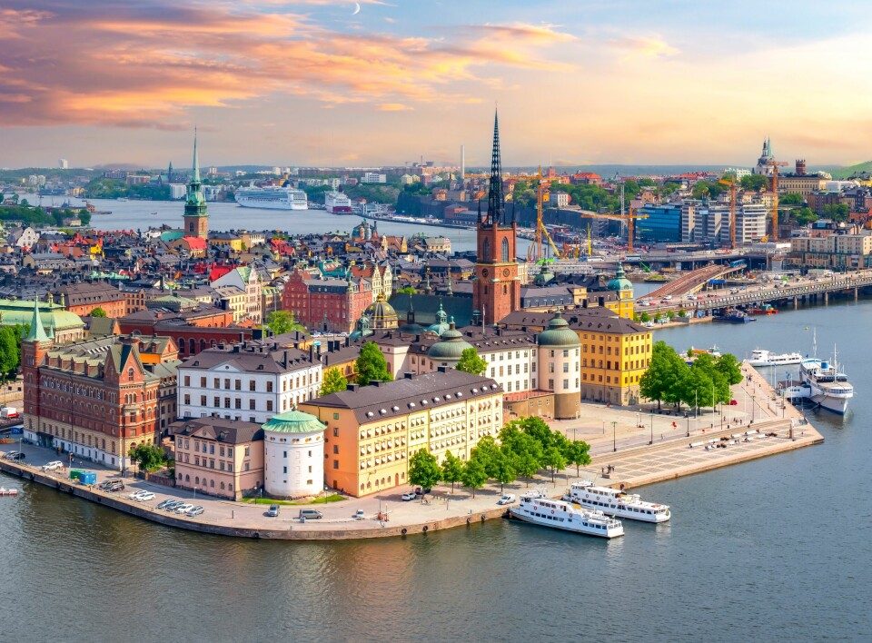 Her ser vi hovedstaden i Sverige. Hva heter den? Her ser vi hovedstaden i Sverige. Hva heter den?