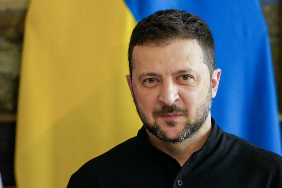 Det har foreløpig vært stille fra Ukraina om angrepene. Nå sier Putin at han skal møte med militær- og sikkerhetspersoner for å diskutere dem. Ukrainas president Volodymyr Zelenskyj og statsminister Jonas Gahr Støre deltok på nordisk toppmøte i Stockholm fredag. Foto: Ole Berg-Rusten / NTB / POOL