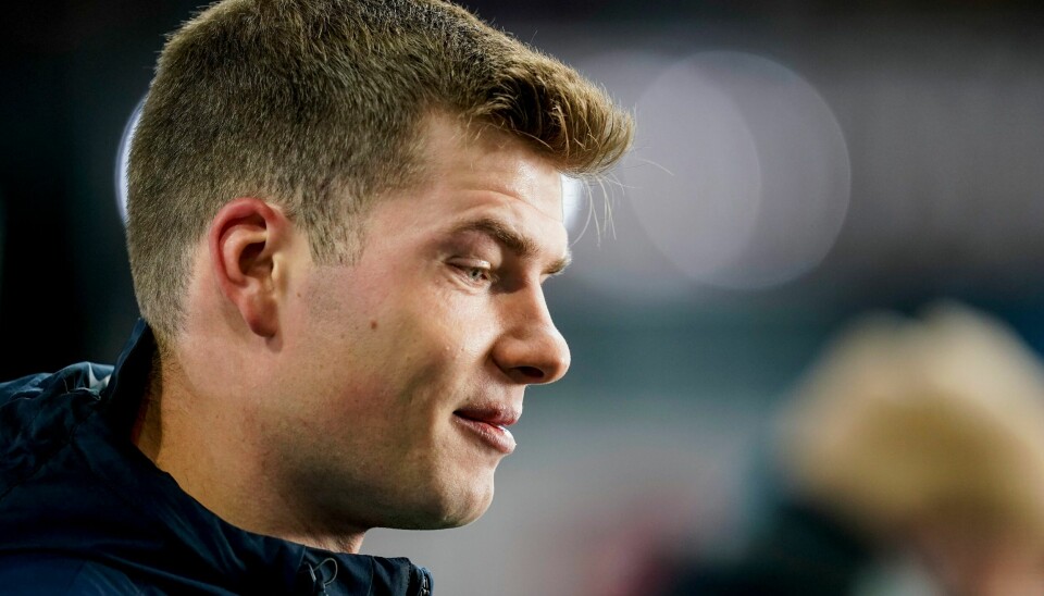 Alexander Sørloth scoret for Real Sociedad søndag. Alexander Sørloth scoret for Real Sociedad.Foto: Stian Lysberg Solum / NTB