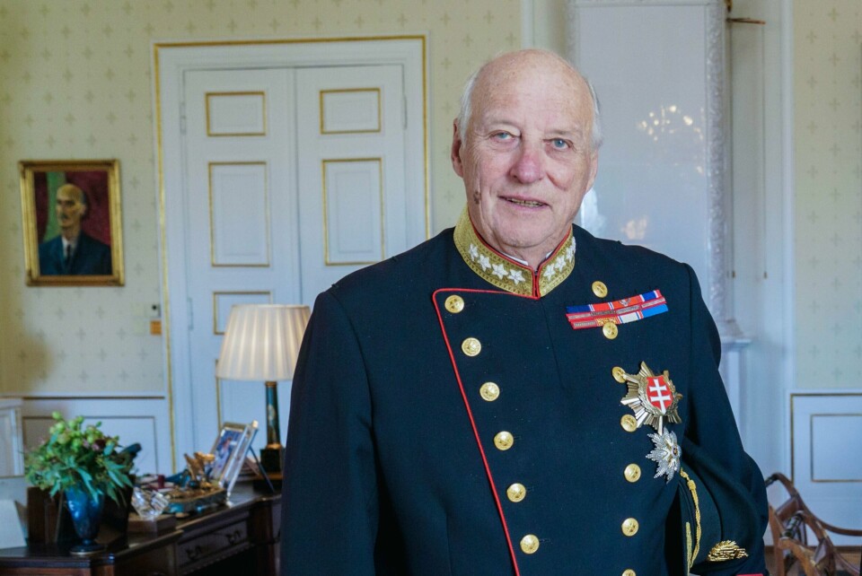 Kong Harald gjester Fredrikstad når ny biskop innsettes i Borg bispedømme.Foto: Stian Lysberg Solum / NTB / NPK Kong Harald er fredag tilbake i jobb etter sjukmeldinga. Foto: Stian Lysberg Solum / NTB / NPK