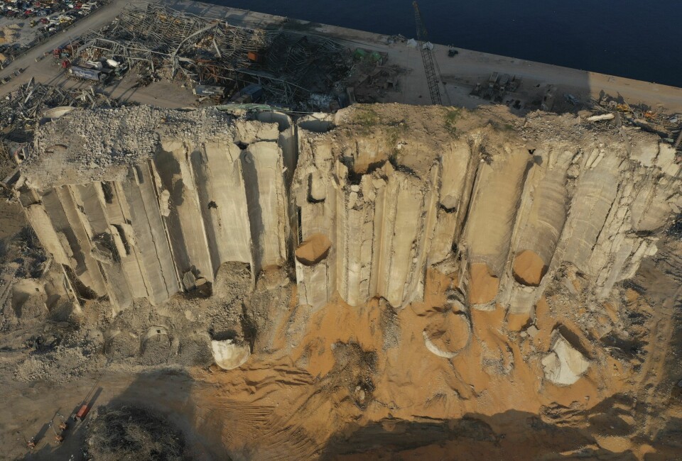 Den voldsomme eksplosjonen i Beirut la hele nabolag i Libanons hovedstad i grus. Den voldsomme eksplosjonen i Beirut la hele nabolag i Libanons hovedstad i grus. Foto: Hussein Malla / AP / NTB