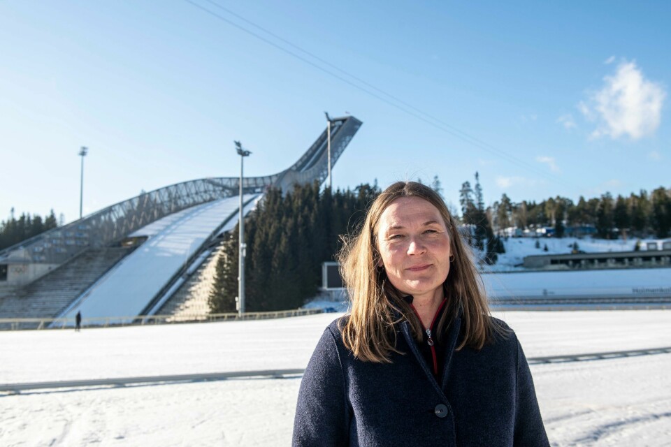 Generalsekretær i Norges Skiforbund, Ingvild Bretten Berg, slutter. Generalsekretær i Norges Skiforbund, Ingvild Bretten Berg, sier til NRK at landslaget i hopp trenger ti millioner i sponsorinntekter.Foto: Annika Byrde / NTB