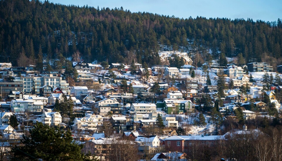 NEF anbefaler folk å forholde seg til boligmarkedet som normalt. Illustrasjonsfoto. Rentenivået vil påvirke alle som har boliglån. Her er et knippe boliger på Grefsen i Oslo. Foto: Håkon Mosvold Larsen / NTB
