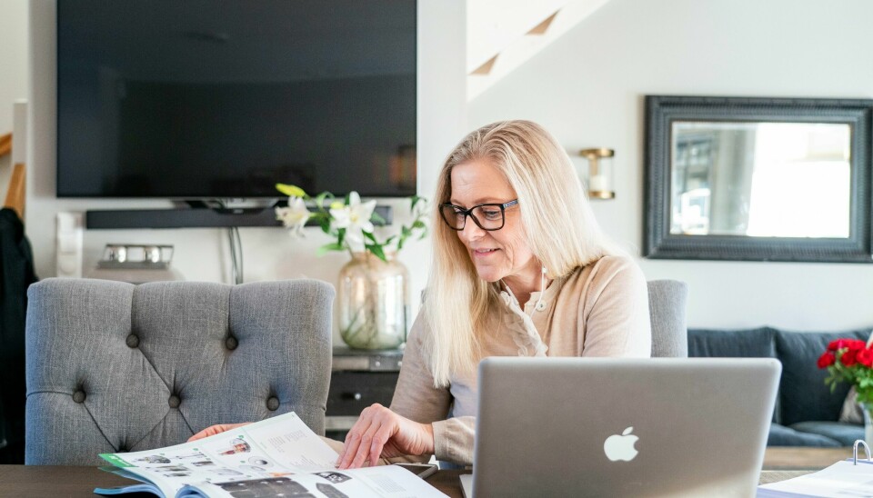 Arbeidstakere flest vil gjerne ha mulighet til hjemmekontor to dager i uka i snitt, viser ny rapport. Arbeidstakere flest vil gjerne ha mulighet til hjemmekontor to dager i uka i snitt, viser ny rapport. Foto: Gorm Kallestad / NTB
