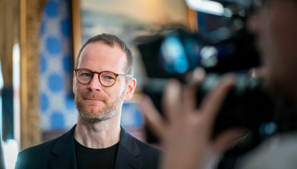 Joachim Trier. – Vet du hva? La oss satse skikkelig på spillefilmen. Det går kjempebra, sier Joachim Trier, som har regissert «Verdens verste menneske».Foto: Heiko Junge / NTB