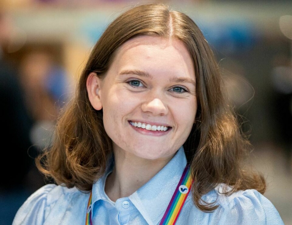 Ingerid Kristine Berge, sentralstyremedlem i Unge Høyre. Ingerid Kristine Berge, sentralstyremedlem i Unge Høyre.