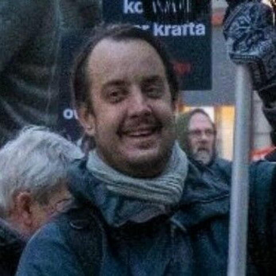 Tor-Erik Skovly, styremedlem Rødt Fredrikstad og Hvaler. Tor-Erik Skovly, styremedlem Rødt Fredrikstad og Hvaler.