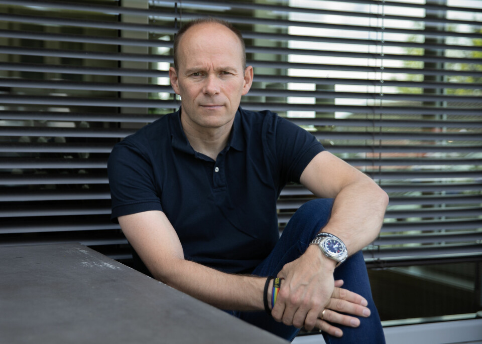 Geir Oustorp, leder for forebyggende enhet ved Drammen politistasjon. sier at politiet setter inn flere tiltak. Geir Oustorp, leder for forebyggende enhet ved Drammen politistasjon.