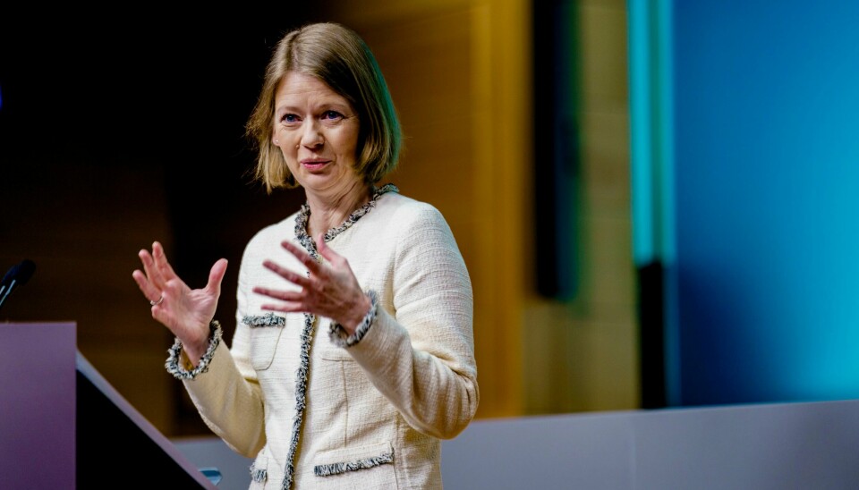 Sentralbanksjef Ida Wolden Bache varsler økt rente i juni. Sentralbanksjef Ida Wolden Bache vil gjenta signala frå rentemøtet i mars og halde styringsrenta uendra i denne omgang, ifølgje fleire økonomar. Foto: Stian Lysberg Solum / NTB / NPK