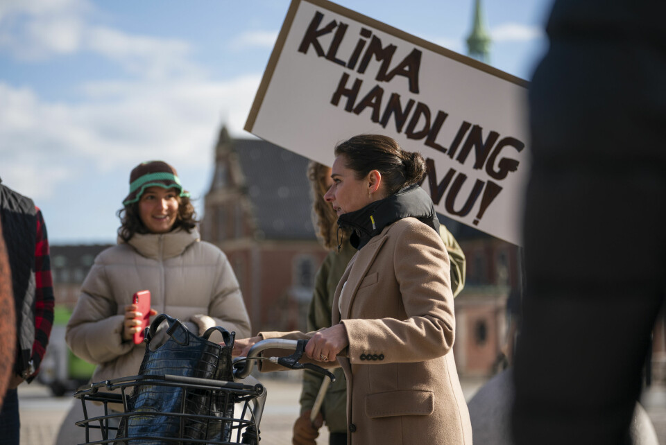 Sidse Babett Knudsen som statsråd Birgitte Nyborg i den nye sesongen av den danske dramaserien 'Borgen' Borgen