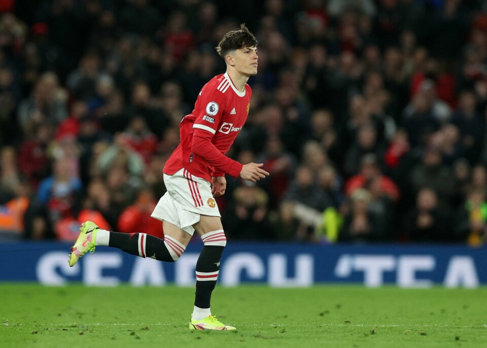 Alejandro Garnacho fikk A-lagsdebuten tidligere i sesongen, og har også allerede blitt kalt opp til Argentinas landslag. Onsdag avgjorde han FA-cupen for juniorer for Manchester United. Alejandro Garnacho fikk A-lagsdebuten tidligere i sesongen, og har også allerede blitt kalt opp til Argentinas landslag. Onsdag avgjorde han FA-cupen for juniorer for Manchester United.