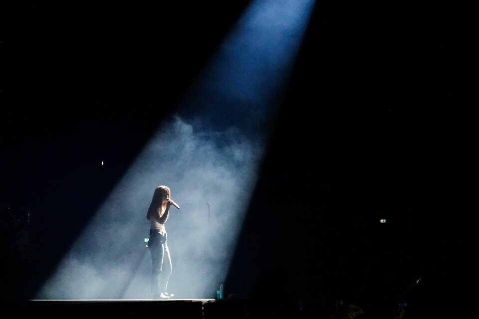 Sigrid i Oslo Spektrum. Sigrid