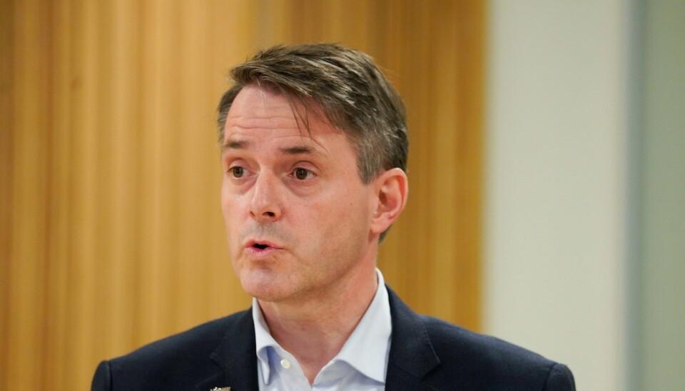Ivar Horneland Kristensen i Virke er enig med SV i at nivået på lønnsstøtte ikke bør senkes i februar. Administrerende direktør Ivar Horneland Kristensen i Virke er bekymret for handels- og tjenestenæringene. Foto: Terje Bendiksby / NTB