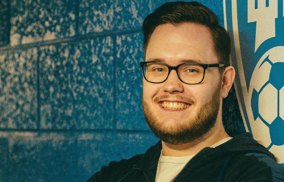 André Nygren Østbø, E-fotball-medarbeider i Norges Fotballforbund. André Østbø