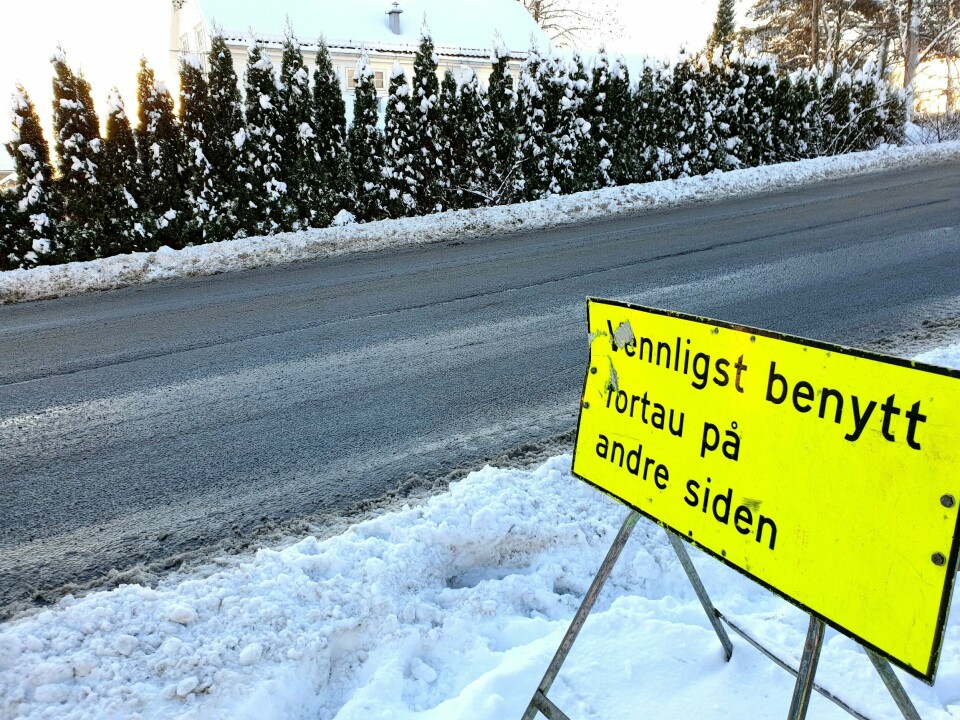 Snø eller ikke, her er det bare å fortsette å gå. Snø eller ikke, her er det bare å begynne å gå.
