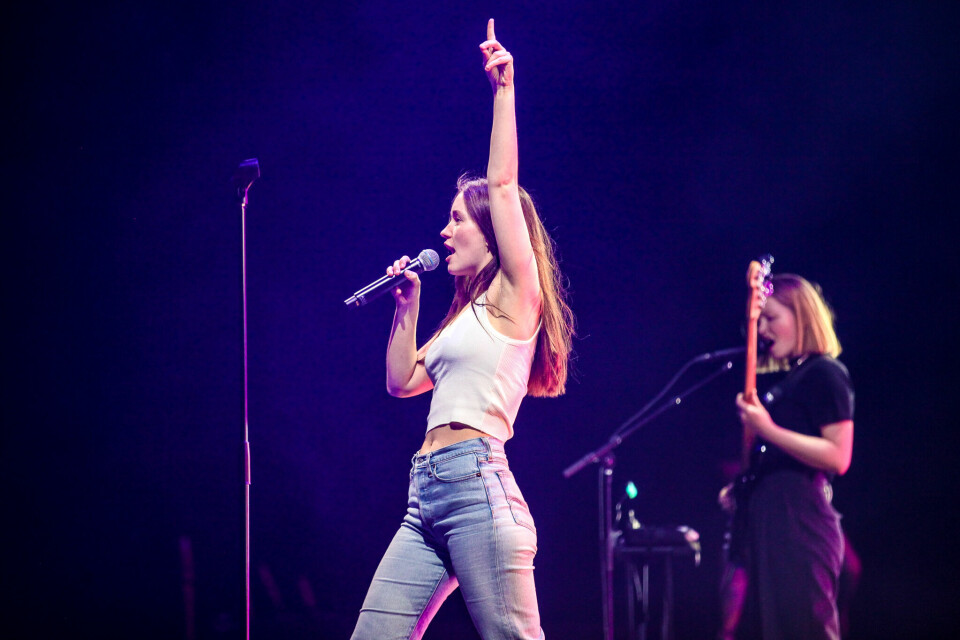 Sigrid i Oslo Spektrum. Sigrid i Oslo Spektrum.