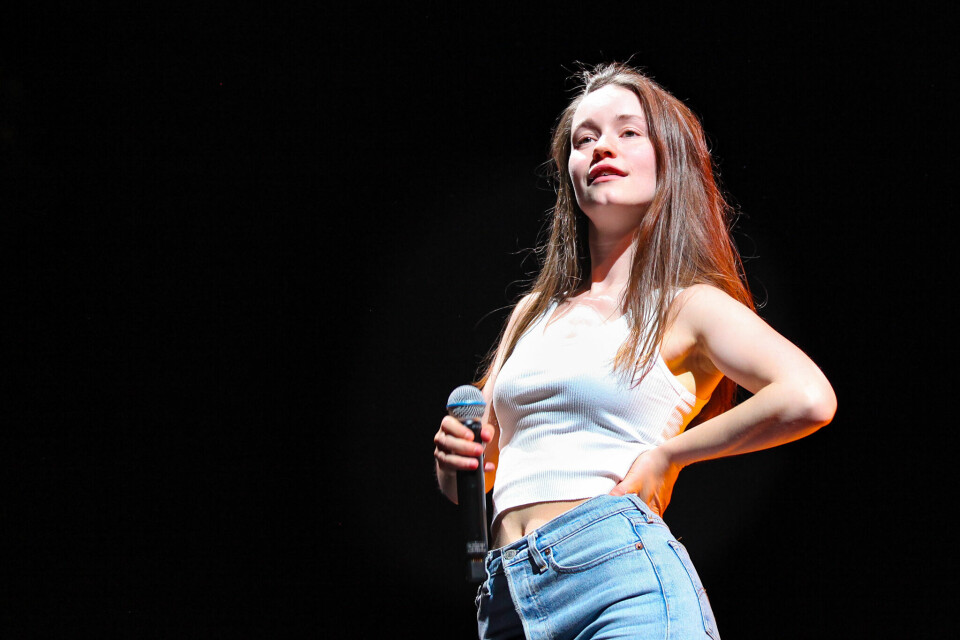 Sigrid i Oslo Spektrum. Sigrid i Oslo Spektrum.