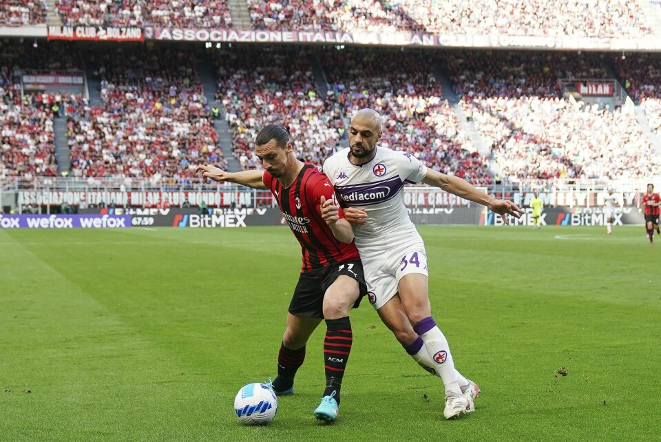 Zlatan Ibrahimovic (t.v.) i aksjon for Milan nylig. Foto: Spada / LaPresse / AP / NTB Zlatan Ibrahimovic (t.v.) i aksjon for Milan nylig. Foto: Spada / LaPresse / AP / NTB