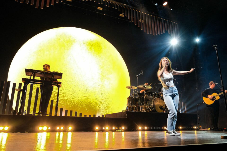 Sigrid i Oslo Spektrum. Sigrid i Oslo Spektrum.