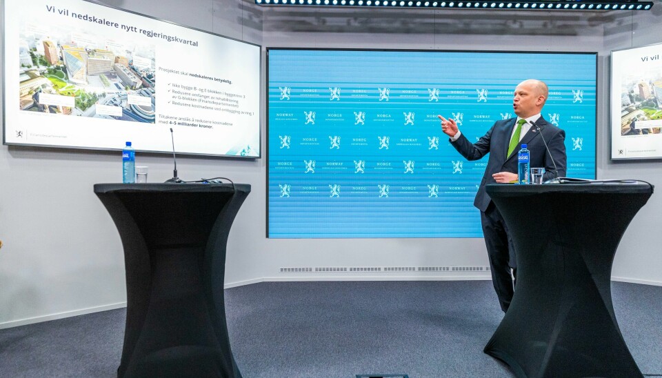 Forrige torsdag la finansminister Trygve Slagsvold Vedum (Sp) fram revidert nasjonalbudsjett for 2022. Forrige torsdag la Trygve Slagsvold Vedum (Sp) fram revidert nasjonalbudsjett for 2022.
