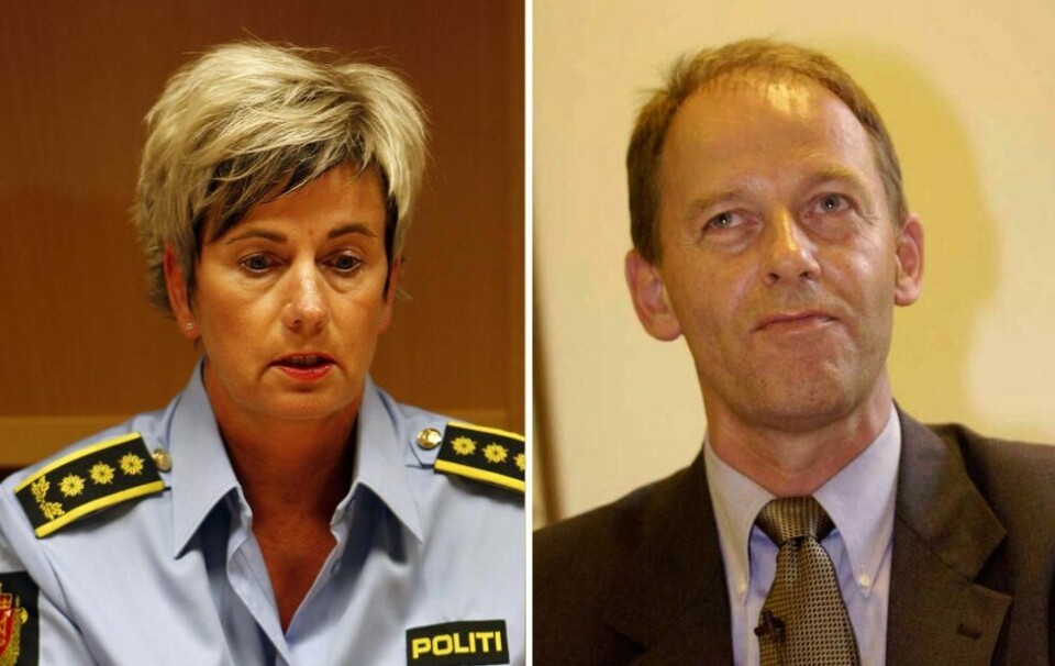 Politiadvokat Ingrid Thorsen henla voldtektssaken mot Jan Helge Andersen i 2009. Til venstre hennes samboer, tidligere kriminalsjef Arne Pedersen, som ledet Baneheia-etterforskningen og som fortsatt hevder at Viggo Kristiansen er skyldig. Politiadvokat Ingrid Thorsen henla voldtektssaken mot Jan Helge Andersen i 2009. Til venstre hennes samboer, tidligere kriminalsjef Arne Pedersen, som ledet Baneheia-etterforskningen og som fortsatt hevder at Viggo Kristiansen er skyldig. Foto: NTB