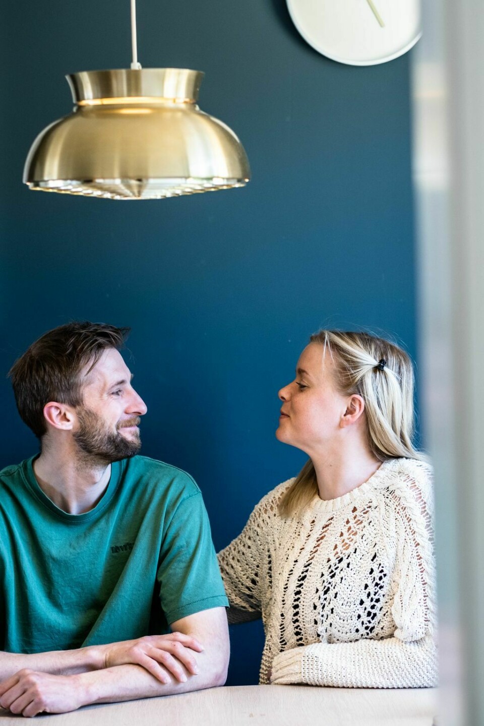 Martine Høy Berg (29) og Tore Bergo Simensen (36) fant tonen på Gaustad sykehus. Martine Høy Berg (29) og Tore Bergo Simensen (36) fant tonen på Gaustad sykehus.Foto: Hanna Skotheim/Fontene