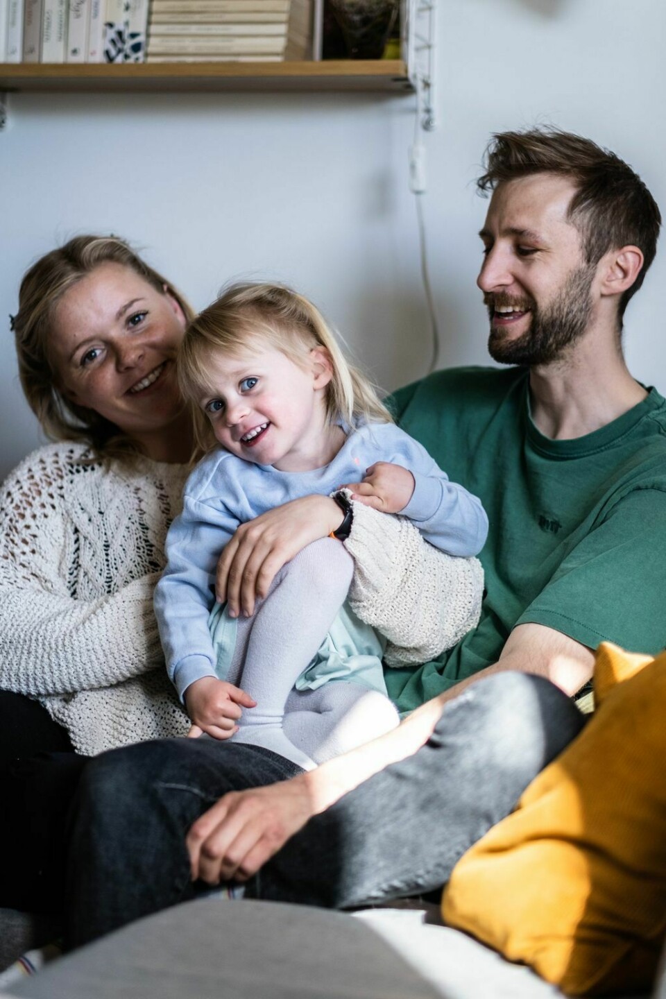 Martine Høy Berg og Tore Bergo Simensen har også fått en datter. Martine Høy Berg og Tore Bergo Simensen har også fått en datter.Foto: Hanna Skotheim/Fontene