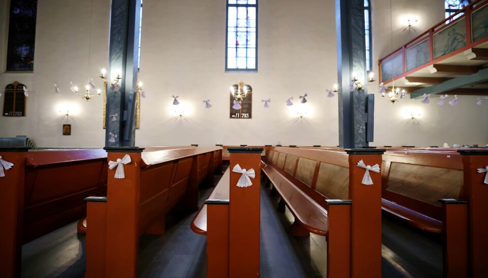 Kristi himmelfartsdag er blant flere kristne helligdager i Norge. Unge Venstre mener at disse bør fjernes og erstattes med vanlige feriedager. Foto: Ørn E. Borgen / NTB Mens færre nordmenn er medlemmer av Kirken, øker medlemstallene i andre tros- og livssynssamfunn. Foto: Ørn E. Borgen / NTB