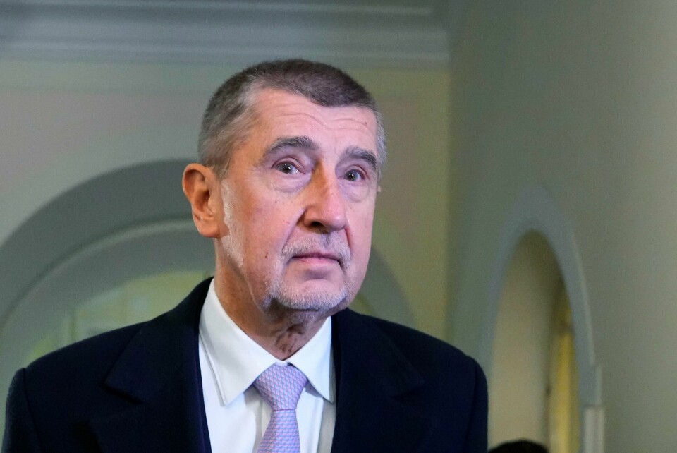 Andrej Babis leder an på meningsmålingene til å bli ny president i Tsjekkia. Mandag ble han frikjent i en korrupsjonssak med EU-midler. Andrej Babis. Foto: Petr David Josek / AP / NTB