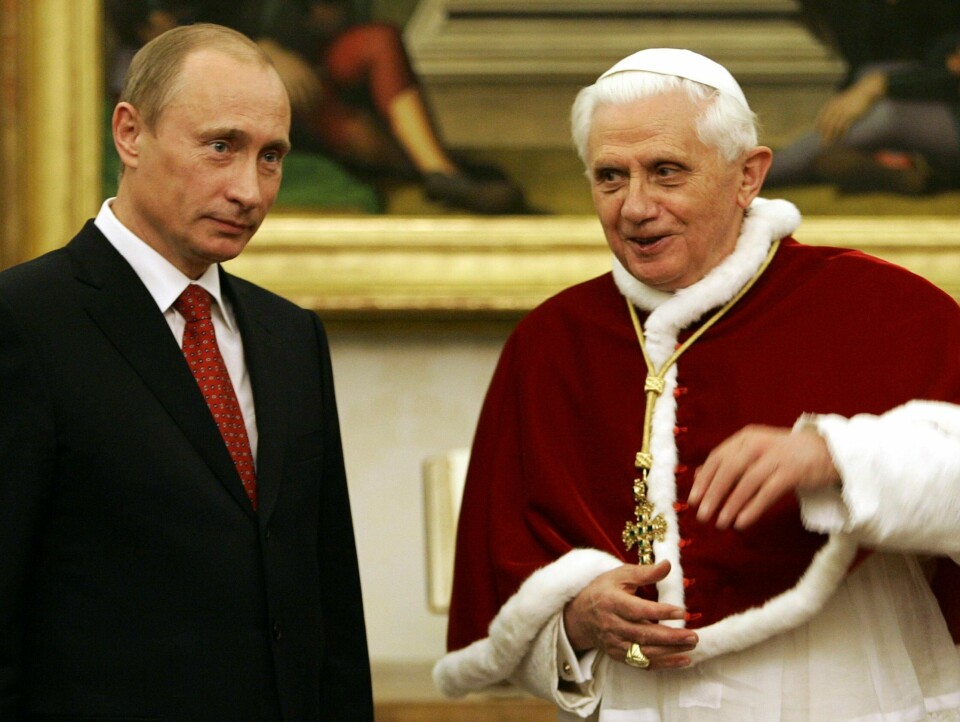 Russlands president Vladimir Putin var også raskt på banen med sine kondolanser. Men hans inneholdt noe mer enn de vanlige diplomatiske høflighetsfrasene. .