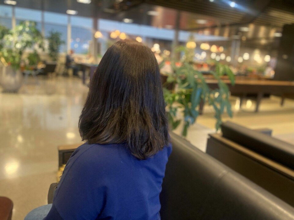 «Maryam» bor og studerer i Oslo, men følger protestene i hjemlandet tett, blant annet ved hjelp av sosiale medier. «Maryam» bor og studerer i Oslo, men følger protestene i hjemlandet tett, blant annet ved hjelp av sosiale medier.