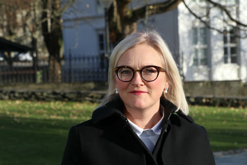 Regiondirektør Tone Grindland i NHO Rogaland. Regiondirektør i NHO, Tone Grindland.