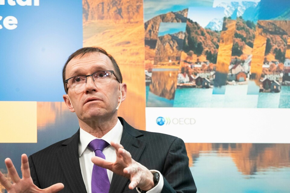 Klima- og miljøminister Espen Barth Eide (Ap) skal lede rådet for rettferdig omstilling i arbeidslivet. Klima- og miljøminister Espen Barth Eide (Ap) skal lede rådet for rettferdig omstilling i arbeidslivetFoto: Terje Pedersen / NTB