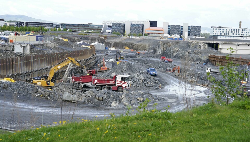 Fornebubanen har allerede kostet 3 milliarder kroner. Foto: Gorm Kallestad / NTB Fornebubanen har allerede kostet 3 milliarder kroner. Foto: Gorm Kallestad / NTB